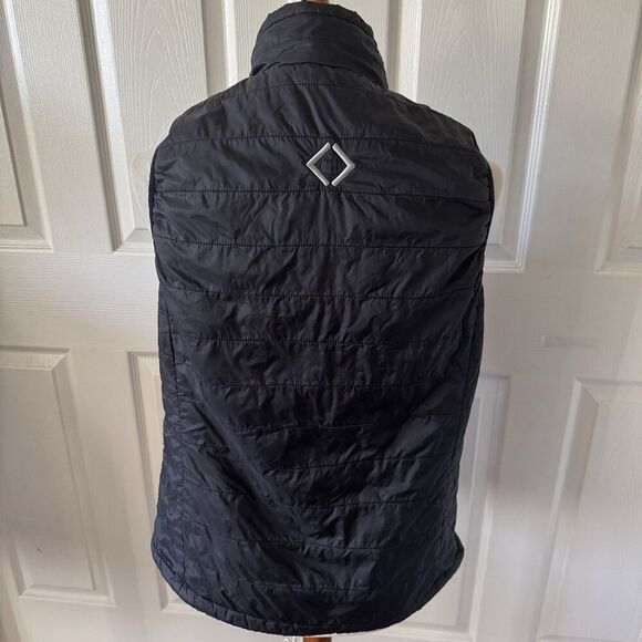 Sams Club Employee Vest Medium Black Embroidered Uniform Pockets Quilted Women - Picture 9 of 16